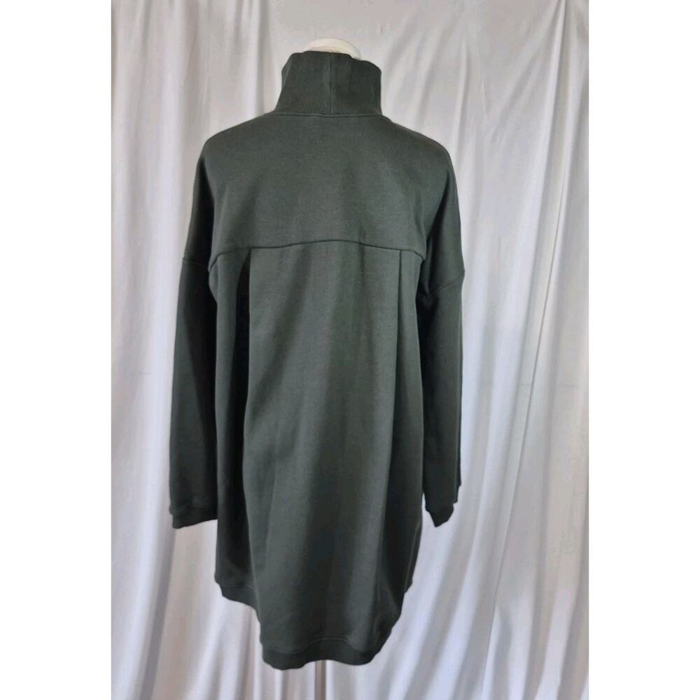 Tuckernuck Pomander Place Womens Forest Green Porter Sweatshirt Dress XS - Picture 8 of 10